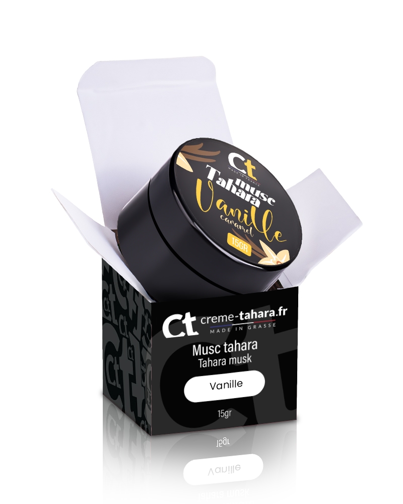 Musc Tahara aromatisé Vanille caramel 15g