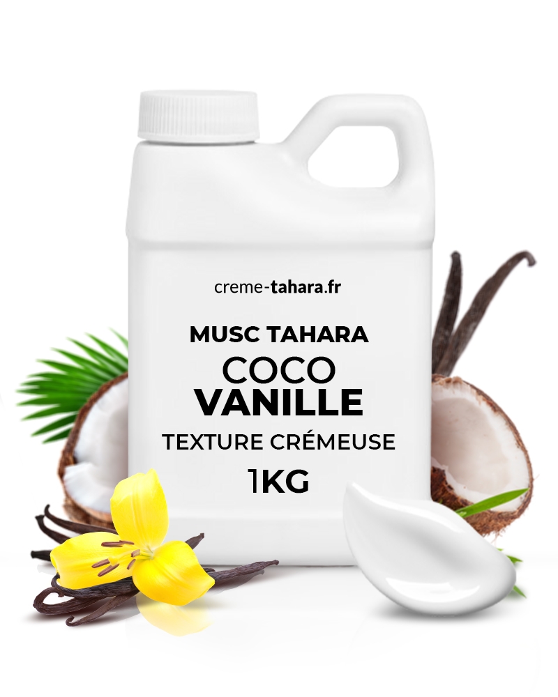 Musc Tahara Coco vanille texture crémeuse en gros (Poids: échantillon (2/3ml))