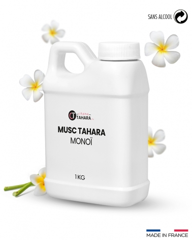 Musc intime Tahara parfum Monoï Musc tahara intime Musc Blanc, Mono