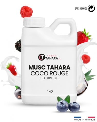 Musc Tahara Coco rouge texture crémeuse en gros
