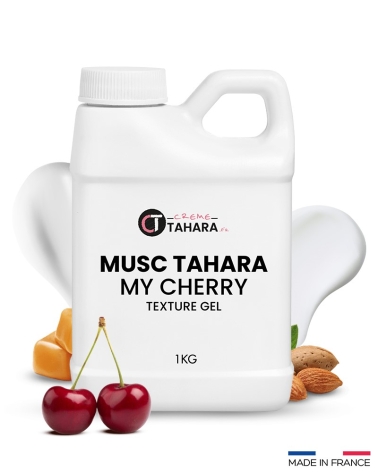 Musc Tahara cerise caramel - My Cherry -  texture gel en bidon