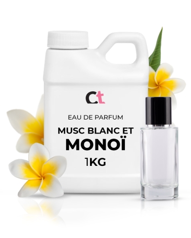 Parfum Musc blanc et Monoï