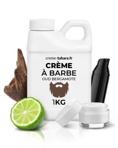 Crème à barbe oud bergamote