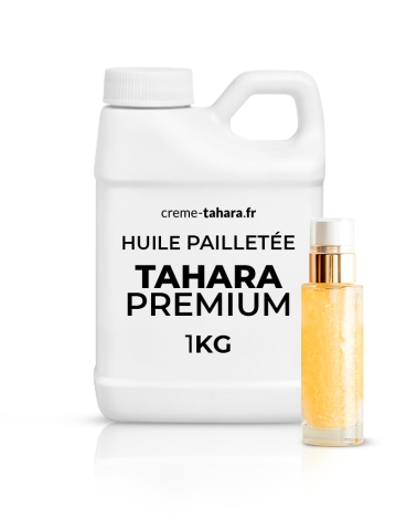 Huile sèche pailletée musc tahara premium