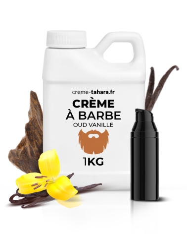 Crème à barbe oud vanille