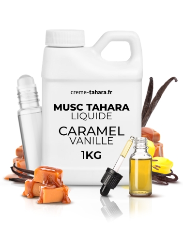 Musc Tahara liquide vanille caramel