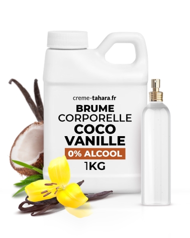 Brume corporelle sans alcool Coco vanille