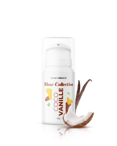 Musc Tahara aromatisé coco vanille 15g