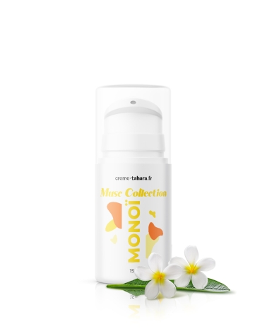 Musc Tahara aromatisé Musc blanc & Monoï 15g