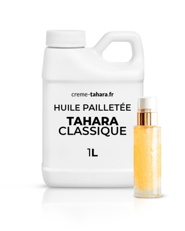 Huile sèche pailletée musc tahara