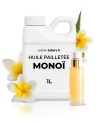 Huile sèche pailletée musc blanc & monoï
