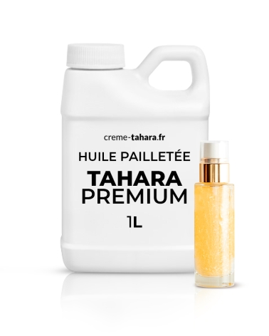 Huile sèche pailletée musc tahara premium