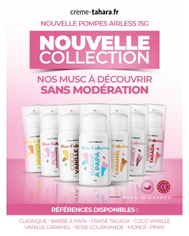 Lot de musc tahara mixtes pot 15g