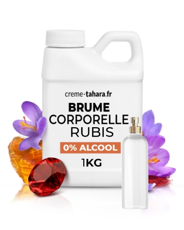 Brume corporelle sans alcool Rubis