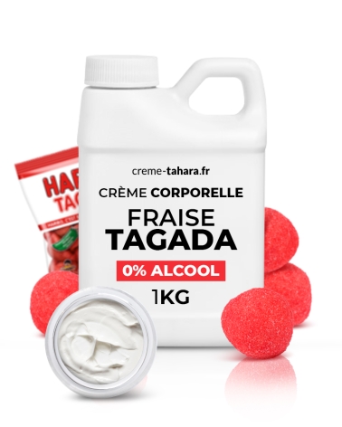 Crème corporelle hydratante Fraise Tagada en gros