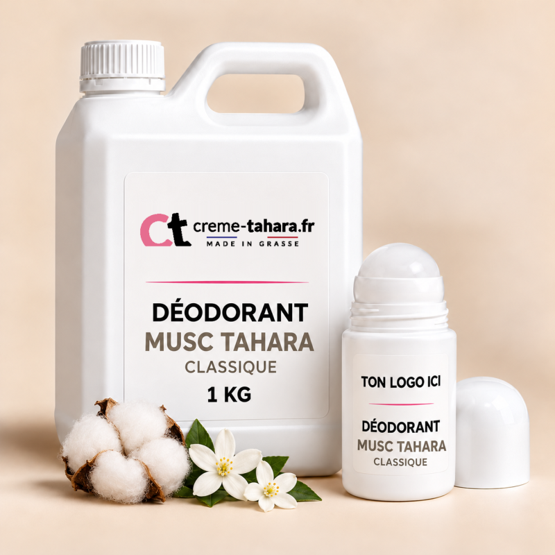 Déodorant Musc Tahara classique en vrac sans alcool ni aluminium