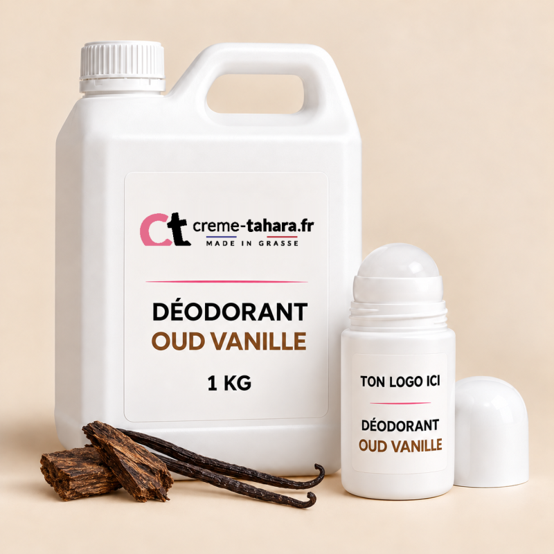 Déodorant Oud Vanille en vrac sans alcool ni aluminium