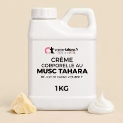 Crème hydratante corporelle Tahara en bidon