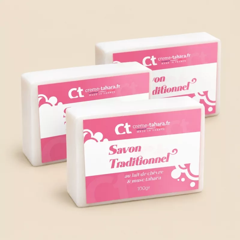 Lot savon lait de chevre