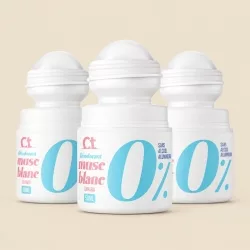 Lot de déodorant musc blanc...