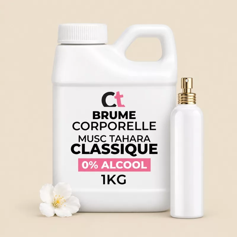 Brume corporelle sans alcool musc tahara classique