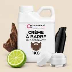 Crème à barbe oud bergamote