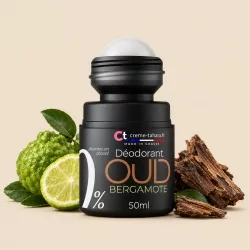Deodorant sans alcool ni aluminium oud bergamote