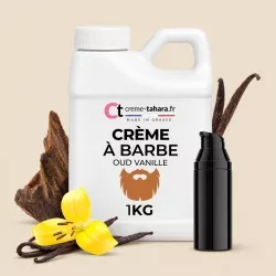 Crème à barbe oud vanille