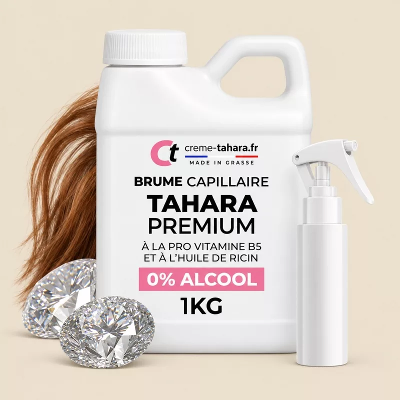 Brume capillaire sans alcool musc tahara Premium