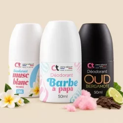 Lot de déodorant mixte sans...