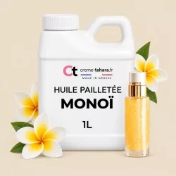 Huile sèche pailletée musc...