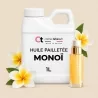Huile sèche pailletée musc blanc & monoï
