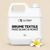 Brume textile sans alcool Musc blanc & Monoï en bidon