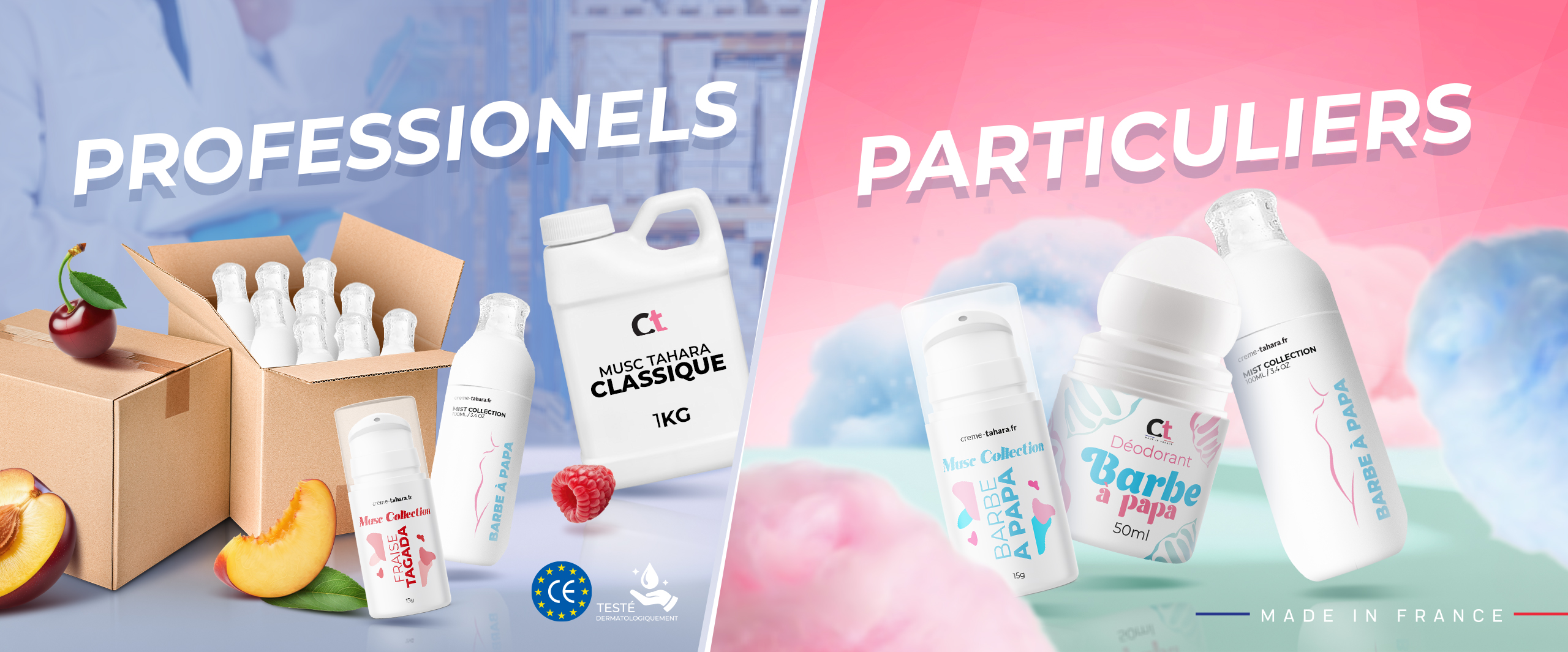 Vente professionnels et particuliers